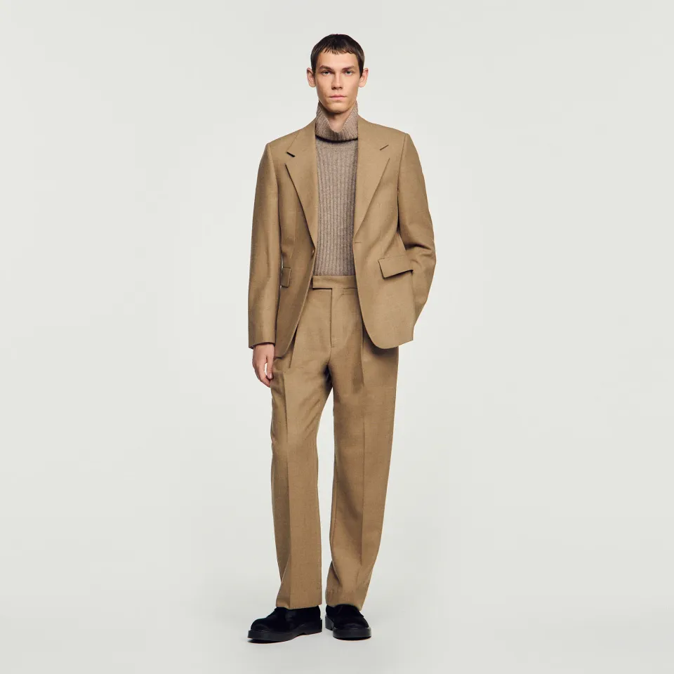 Wool suit jacket