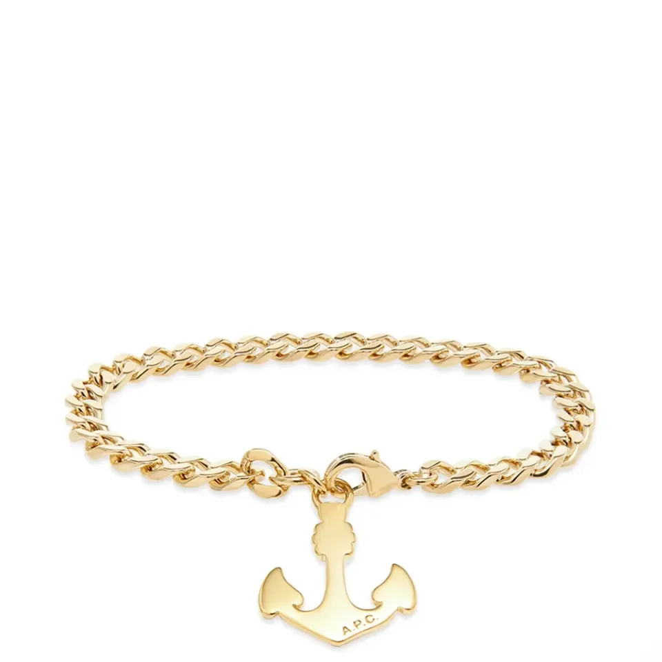 A.P.C. Marine Anchor Bracelet