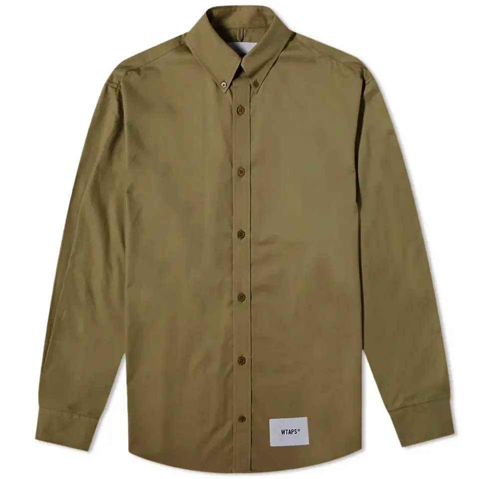 Twill Button Down Shirt