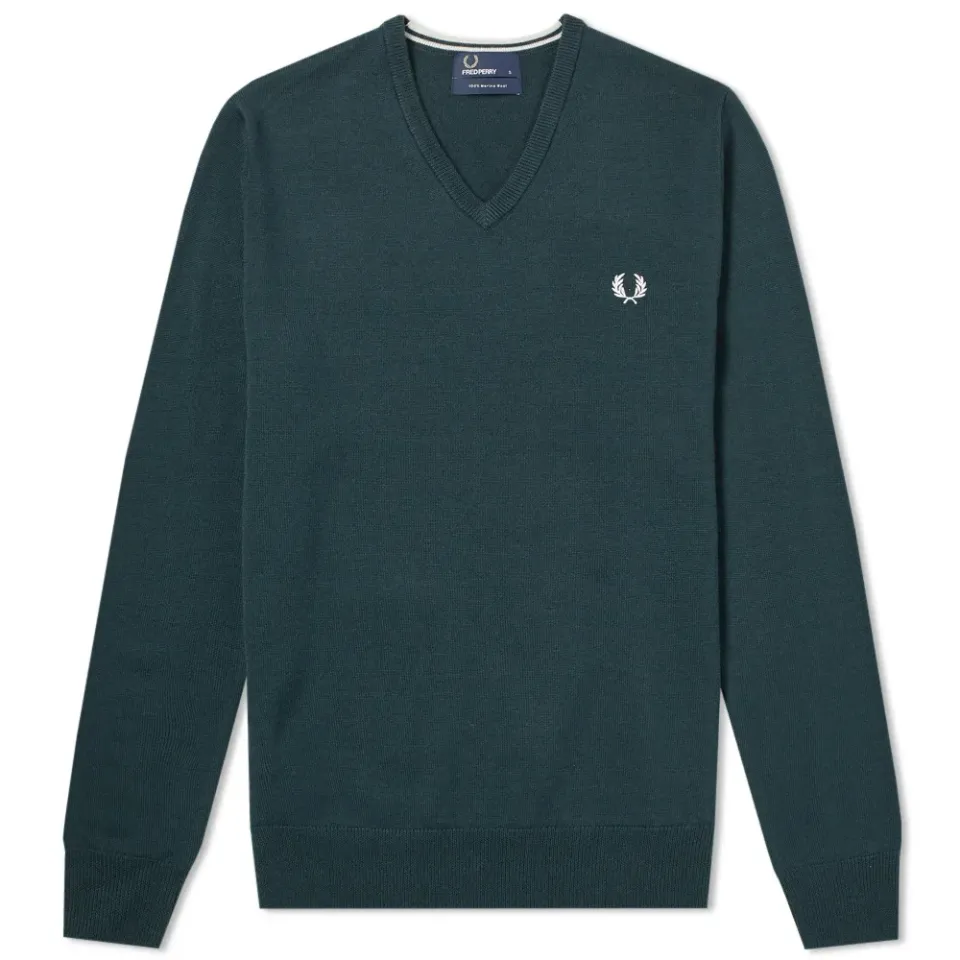 Fred Perry Classic V Neck Knit