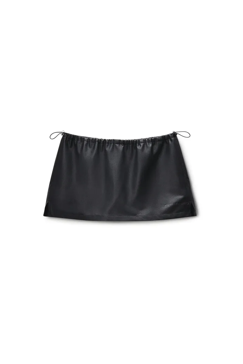 Mini Skirt with Bungee Drawcord