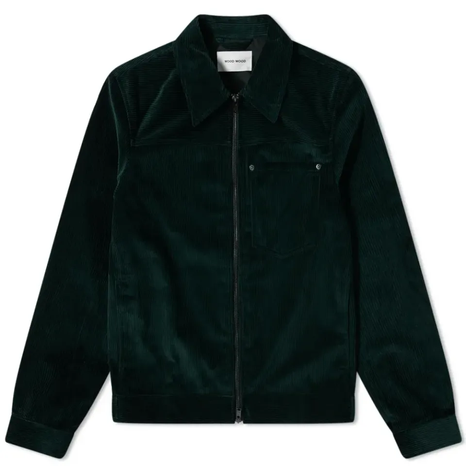 Eban Cord Zip Overshirt