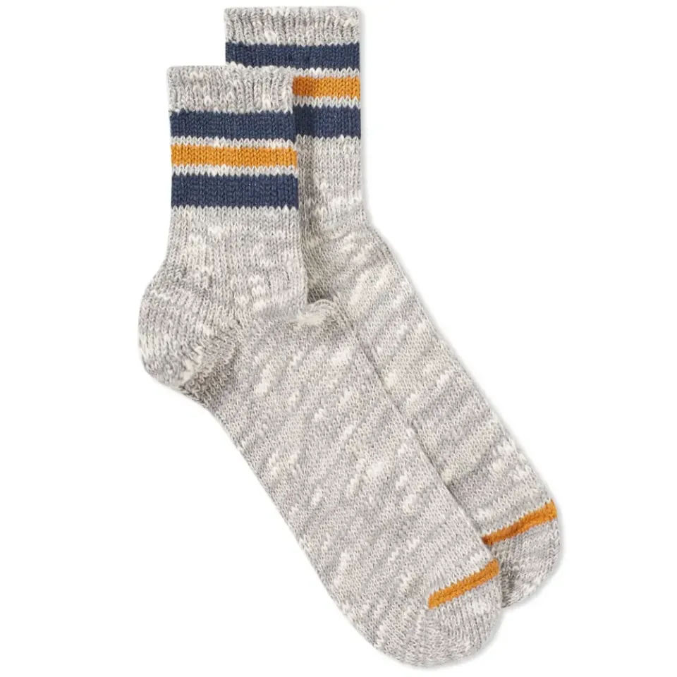 3 Line Slub Socks