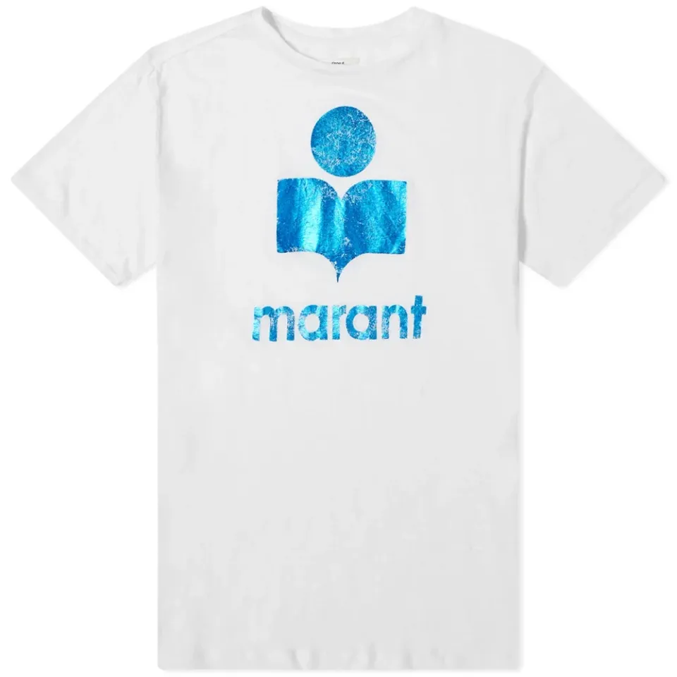 Isabel Marant Etoile Metallic Logo T-Shirt