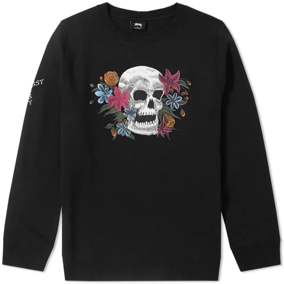 Hippie Skull Crew Sweat
