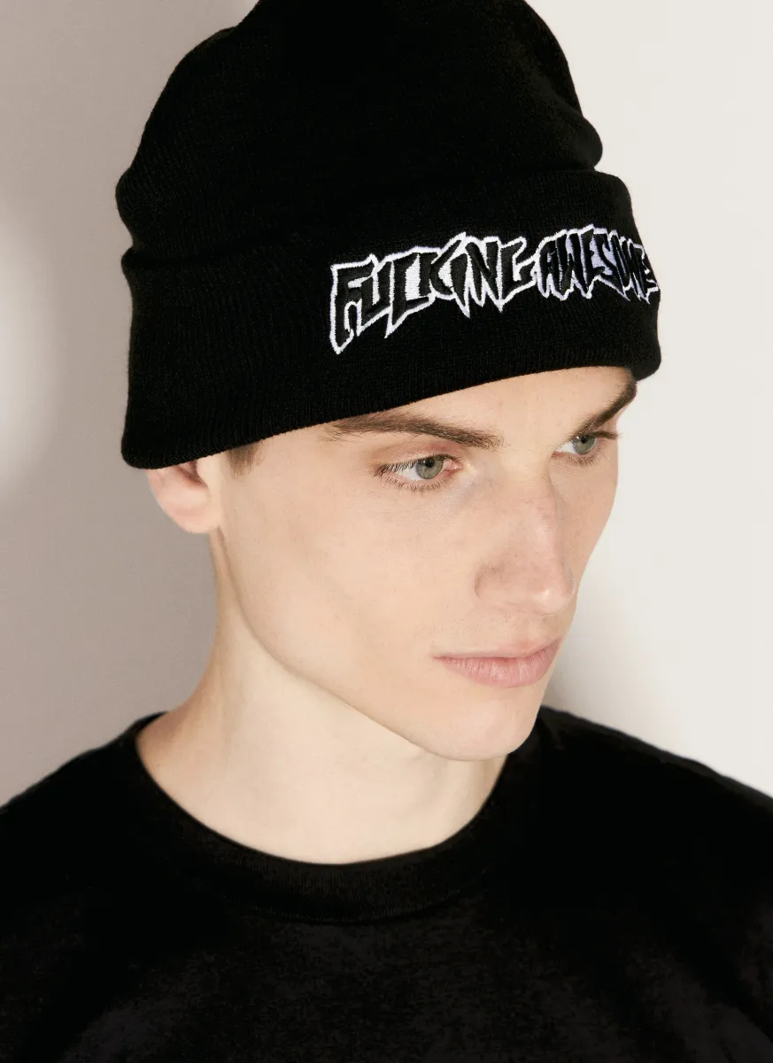 Stamp Cuff Beanie Hat