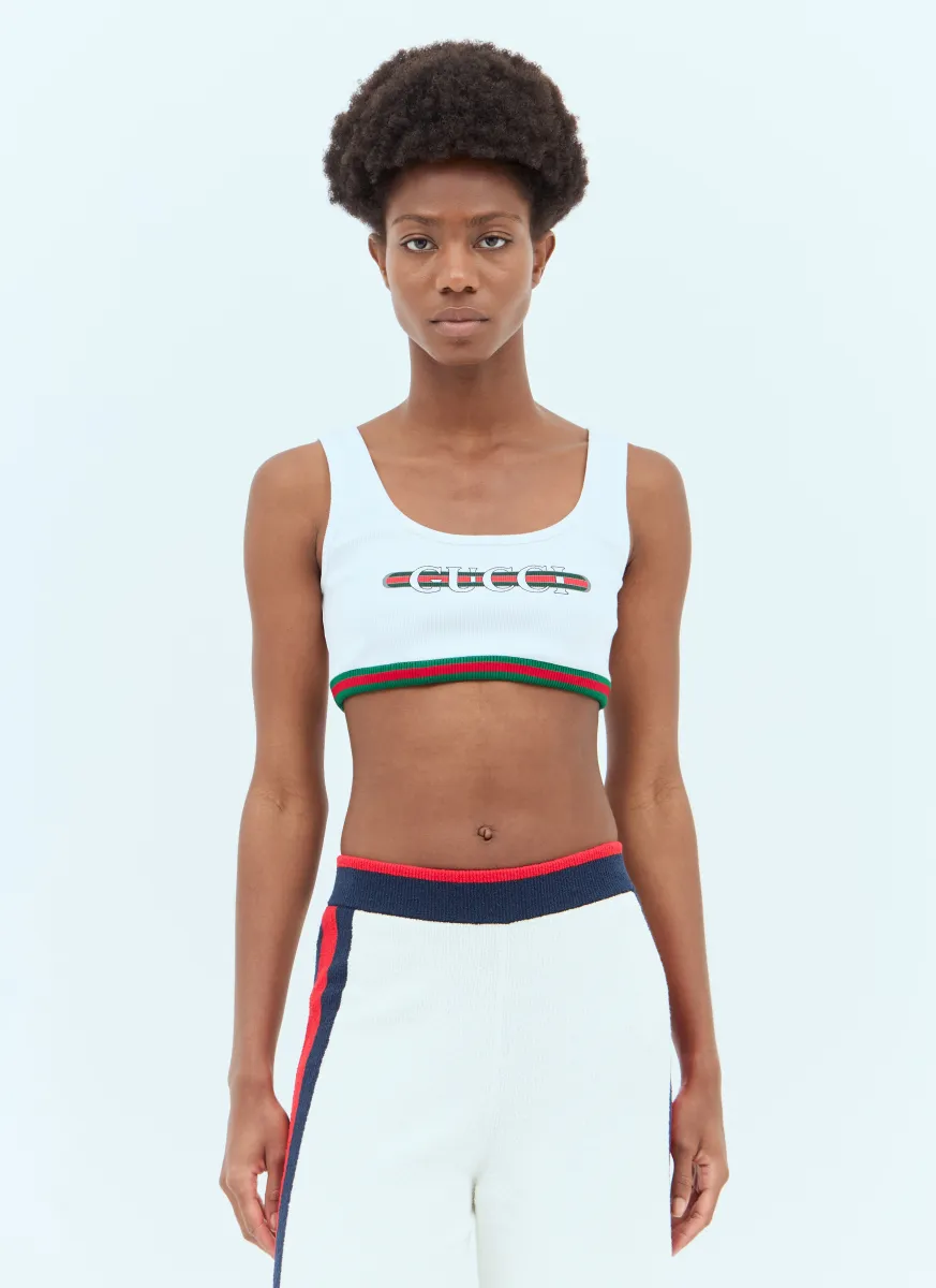 Logo Print Tank Top