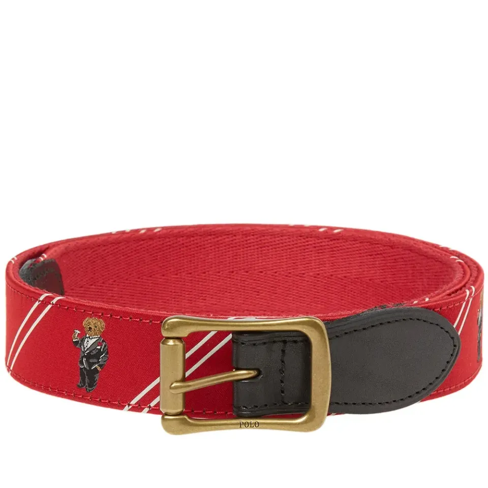 Bear Motif Icon Belt