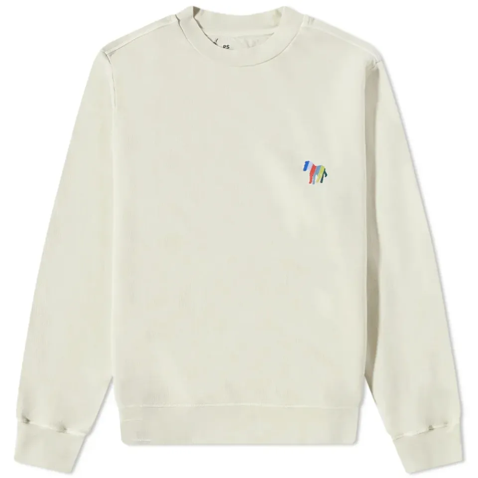 New Zebra Logo Crew Sweat