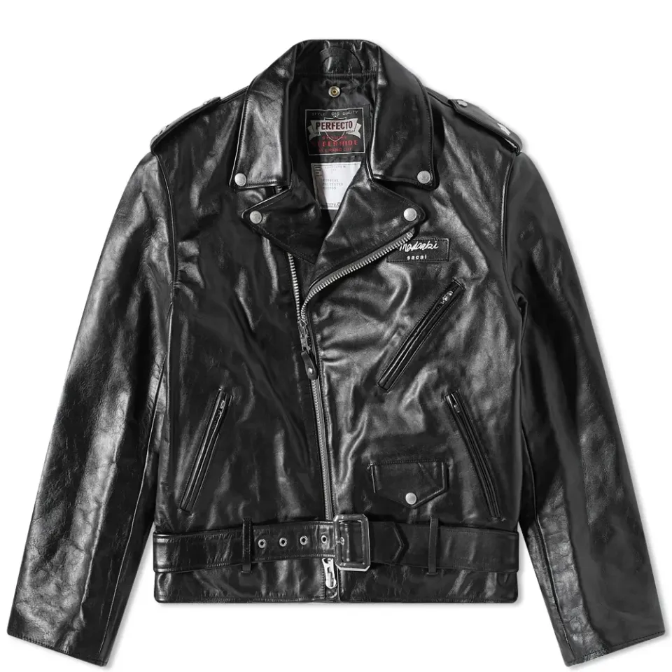 x Schott x MADSAKI Perfecto Leather Jacket