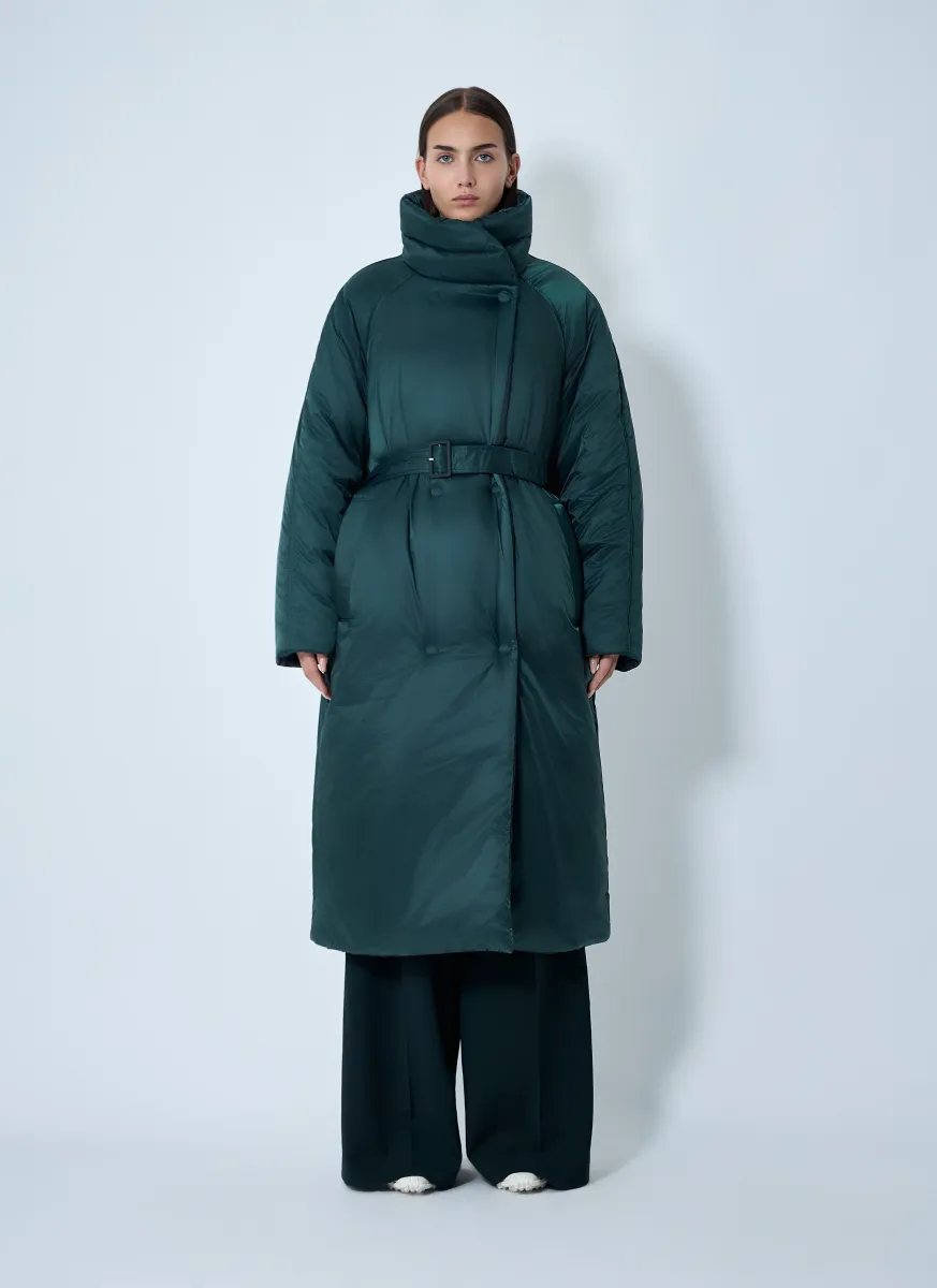 Satin Padded Coat