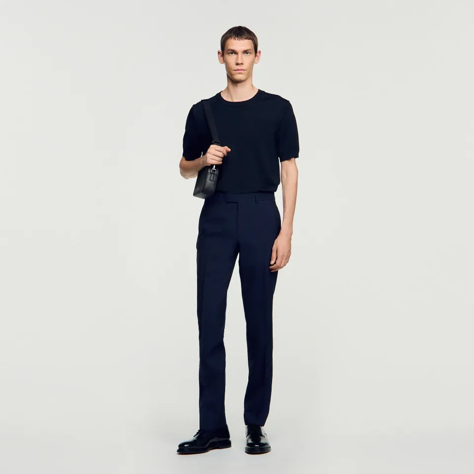 Suit trousers in wool
