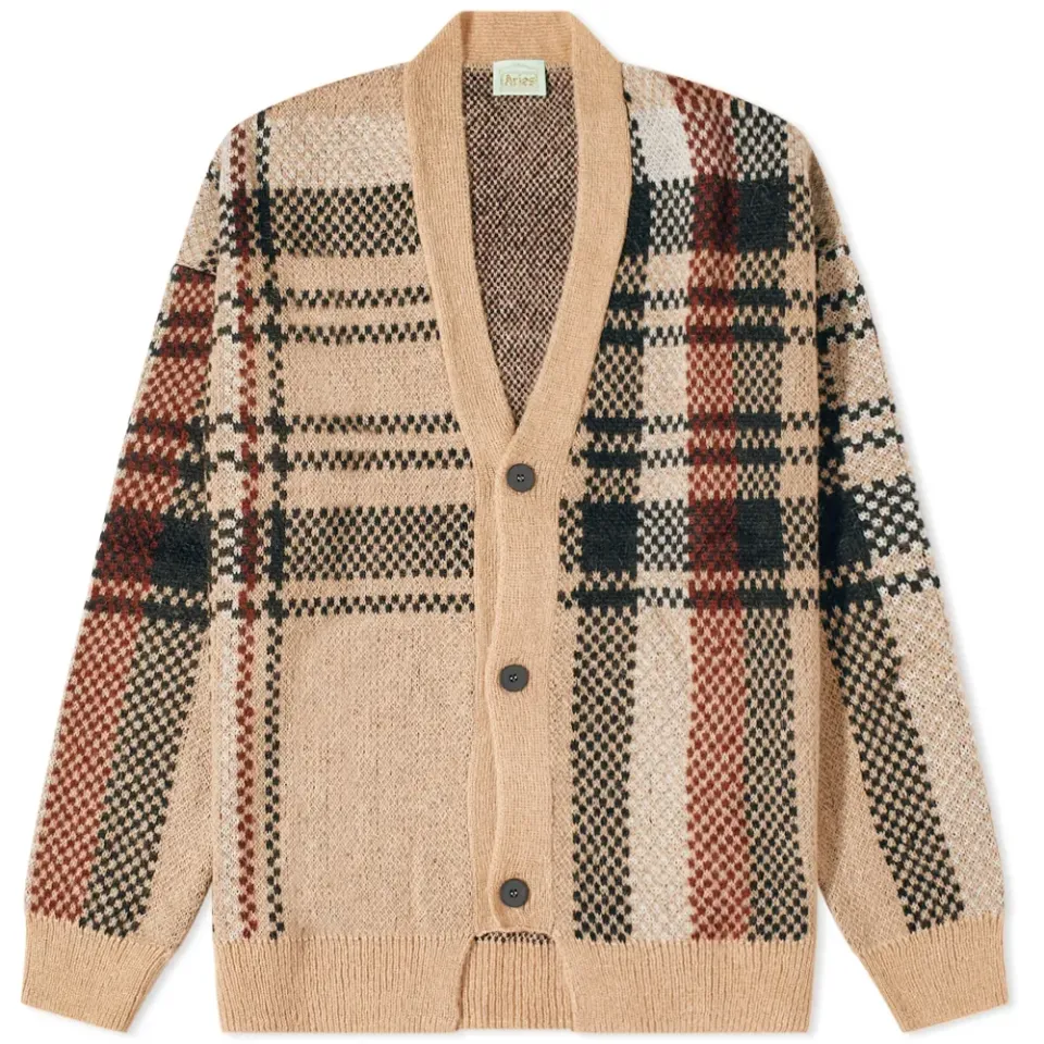 Johnny Plaid Cardigan