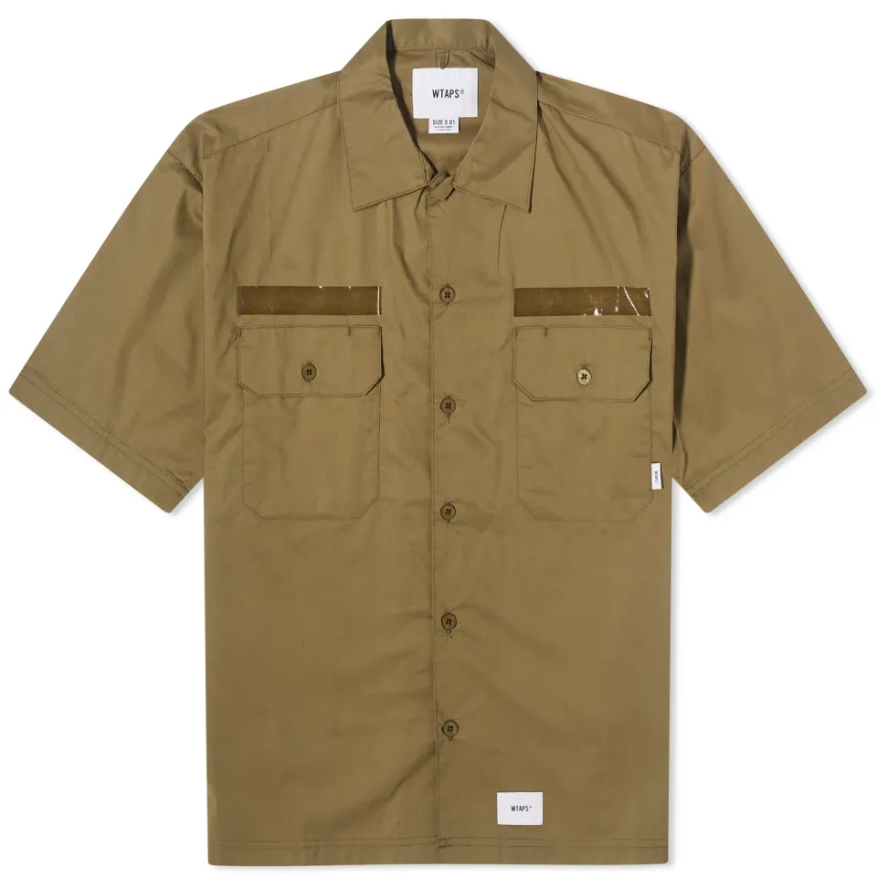 03 WTVUA Short Sleeve Back Print Shirt