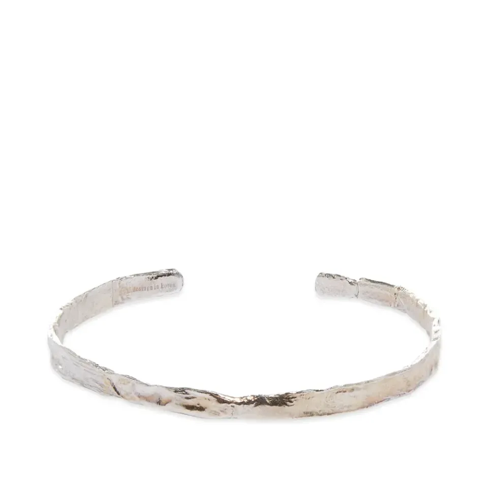 925 Crushed Band Cuff