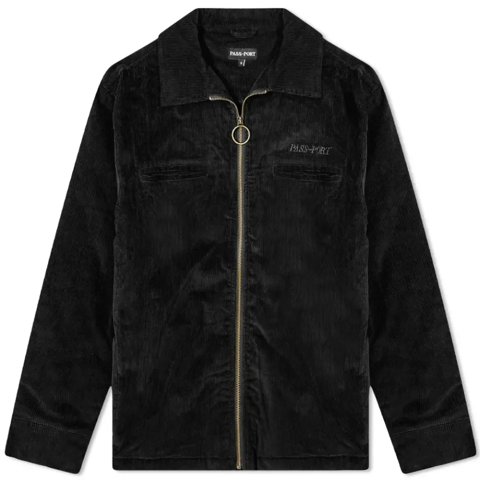 Cord Zip Up Jacket