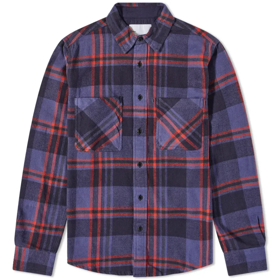 Heavyweight No Flap Flannel Workshirt