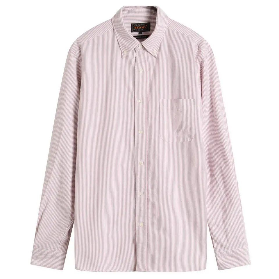 Button Down Candy Stripe Shirt