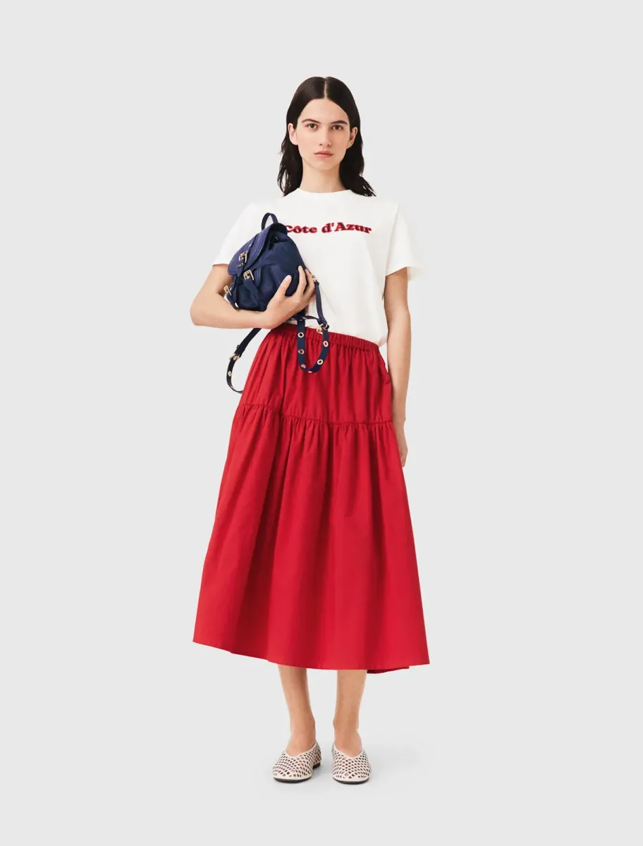 T-shirt with embroidery