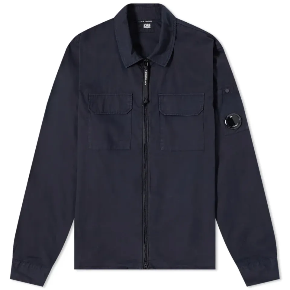 2 Pocket Arm Lens Zip Overshirt