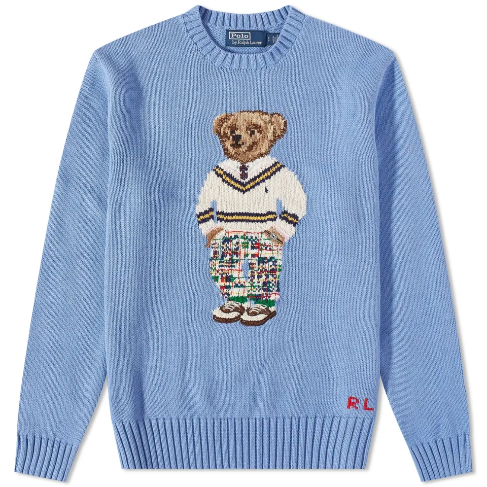 Cricket Bear Crew Knit