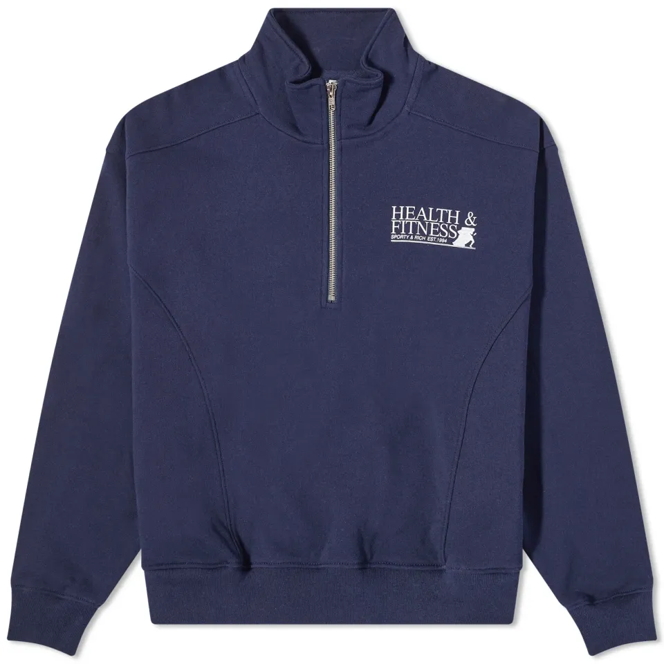 Health & Fitness Quarter Zip Sweat
