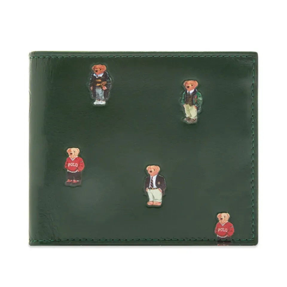 All Over Bear Billfold Wallet