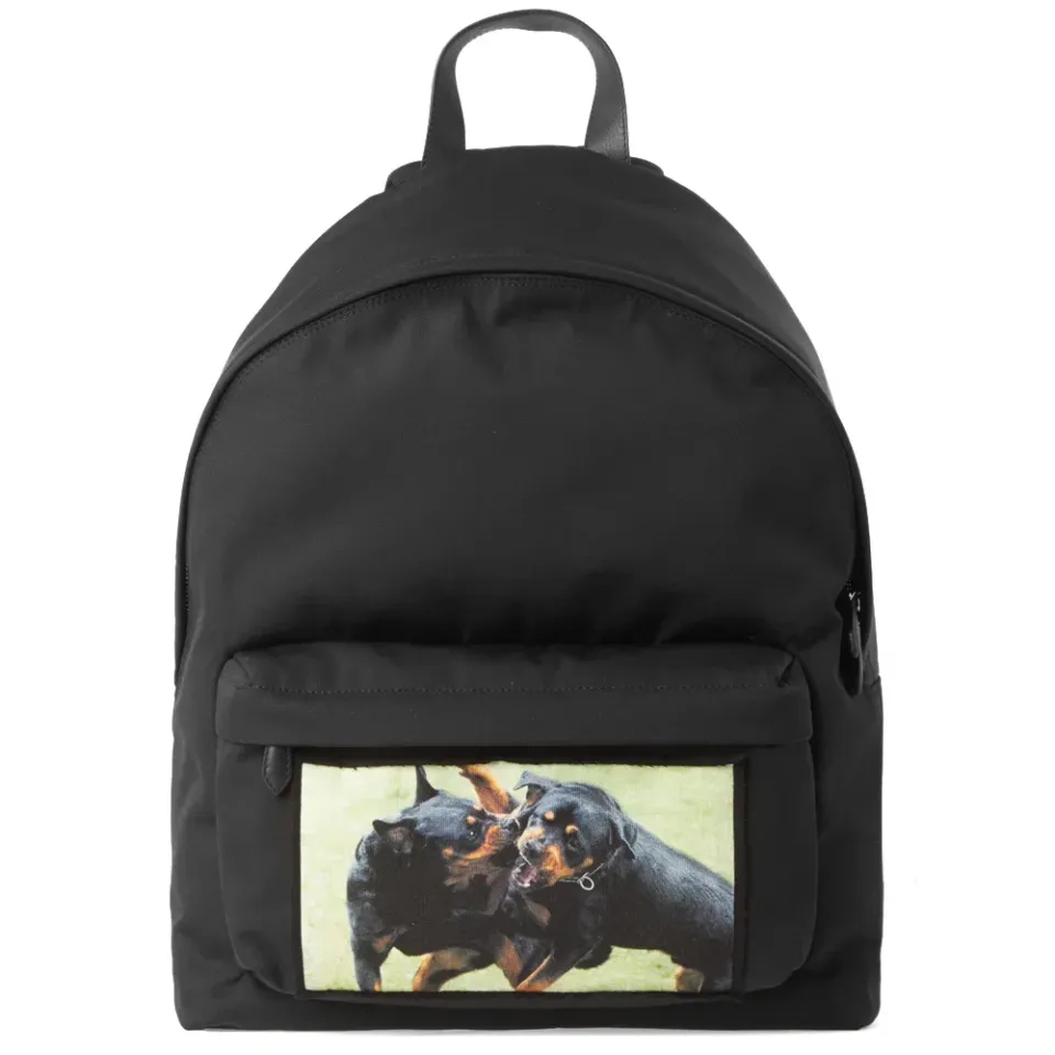 Rottweiler Print Backpack