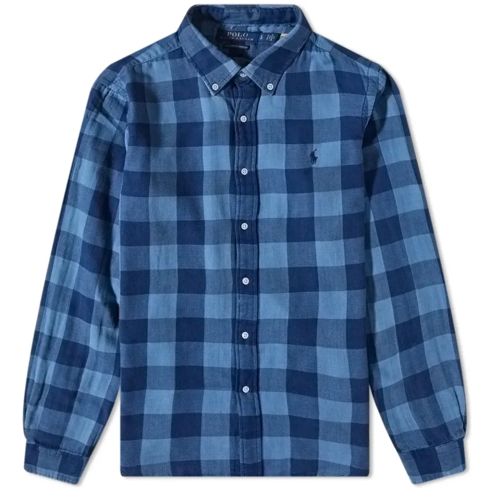 Checked Button Down Shirt
