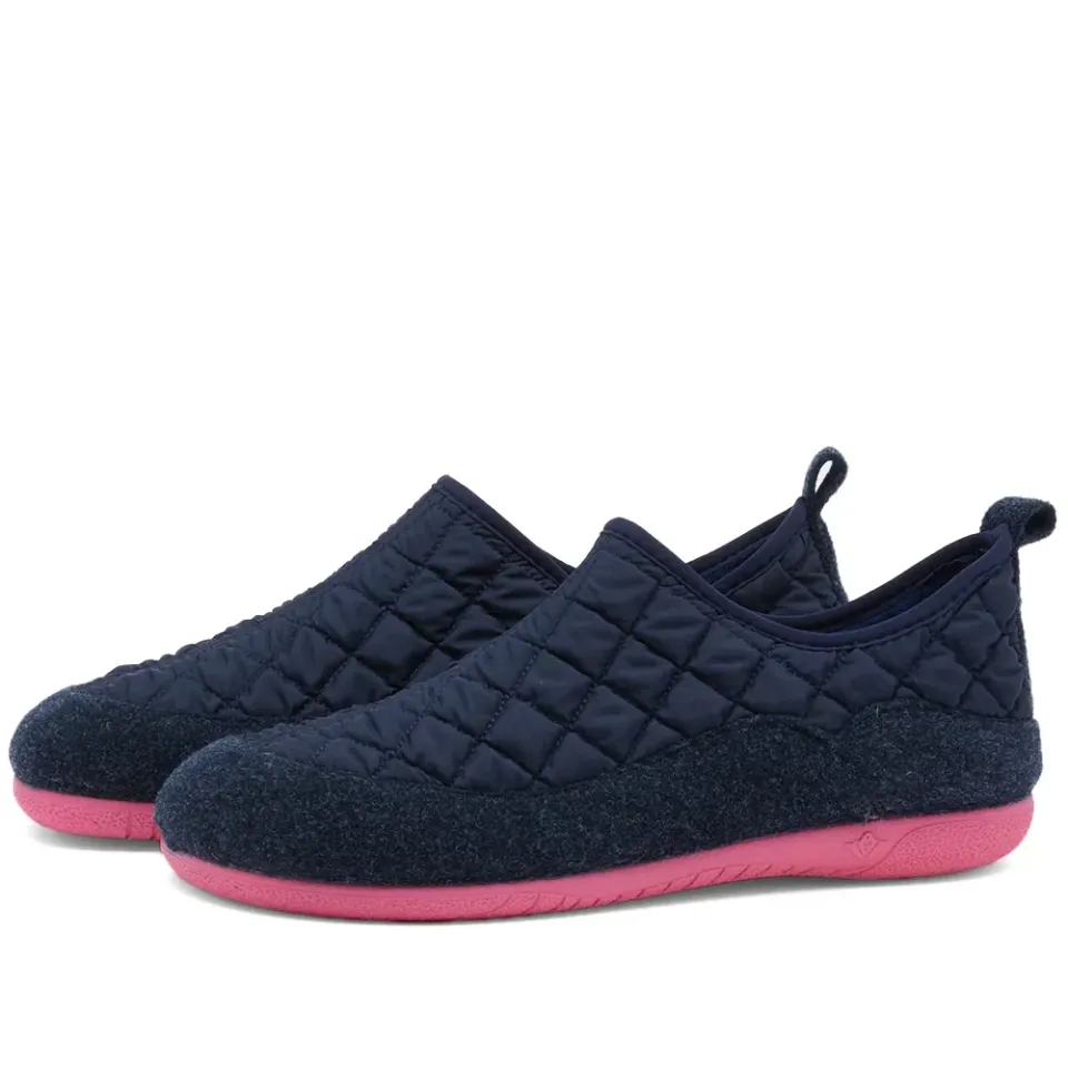 Quilted Slip On Houseshoe