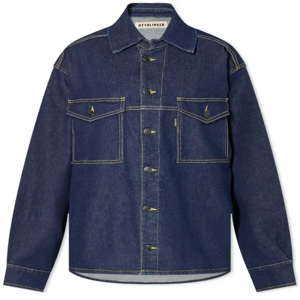 Oversized Denim Shirt Jacket