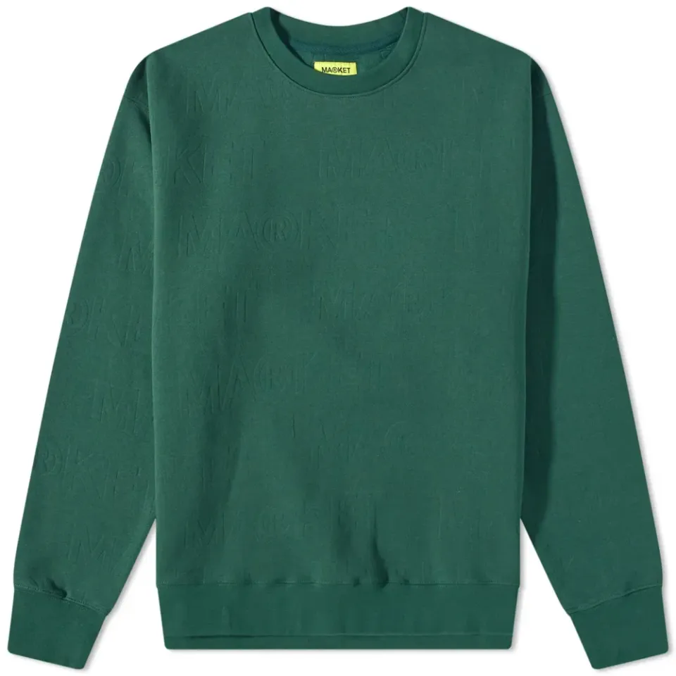 Embossed Crew Fleece