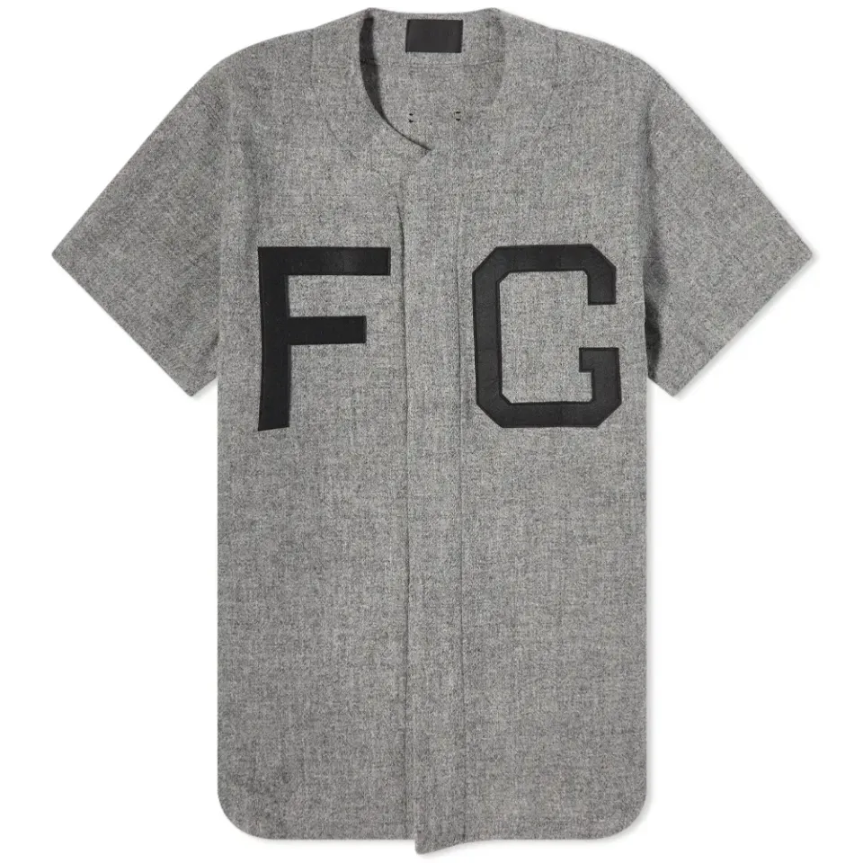 Full Zip Baseball Jersey