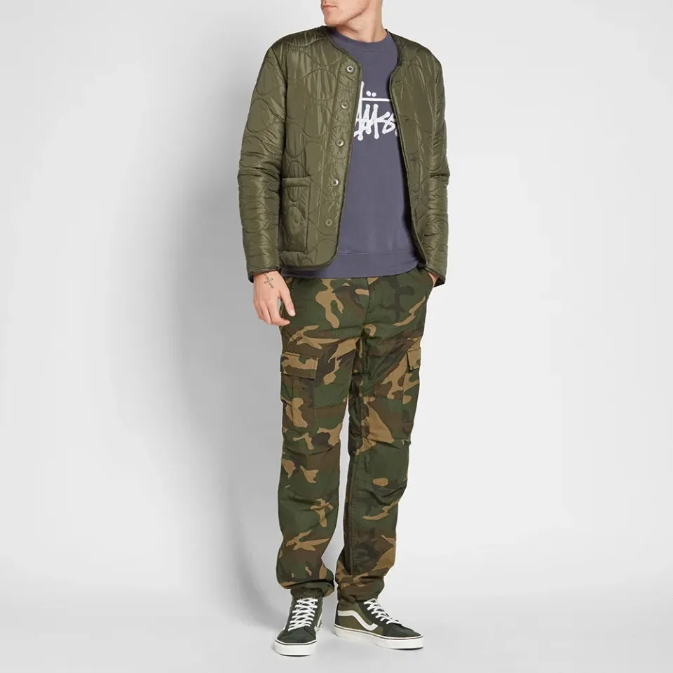 Chain Stitch Applique Crew Sweat