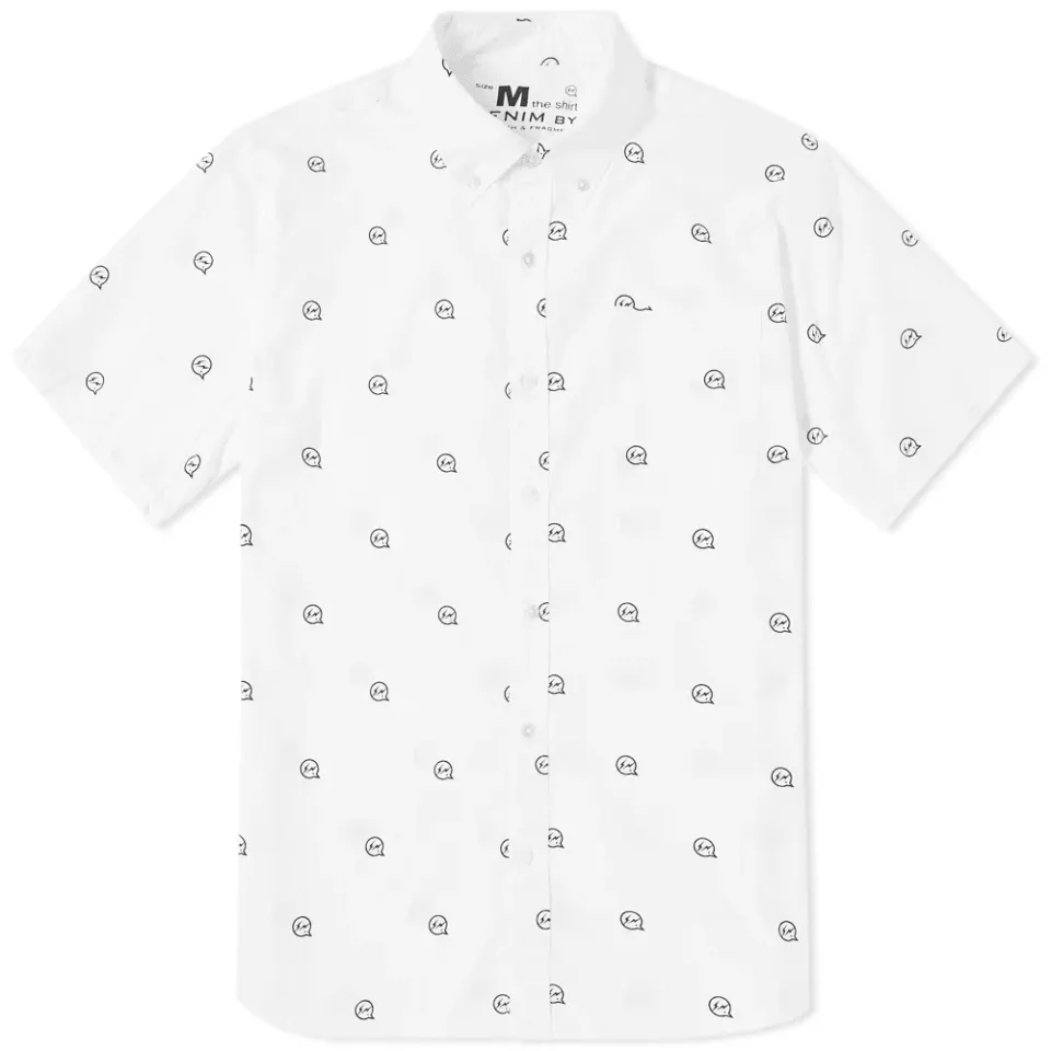 Short Sleeve Icon Pattern Shirt