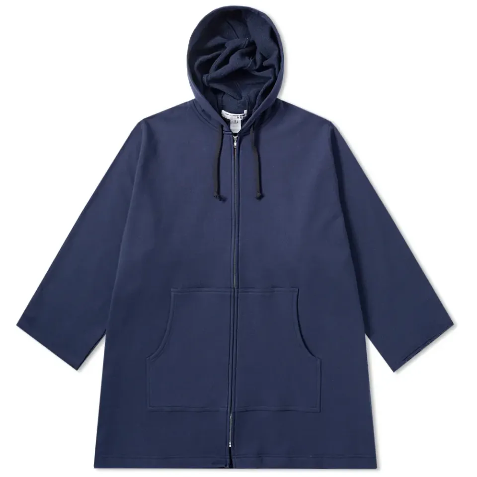 Comme des Garcons SHIRT BOYS Oversized Logo Zip Hoody