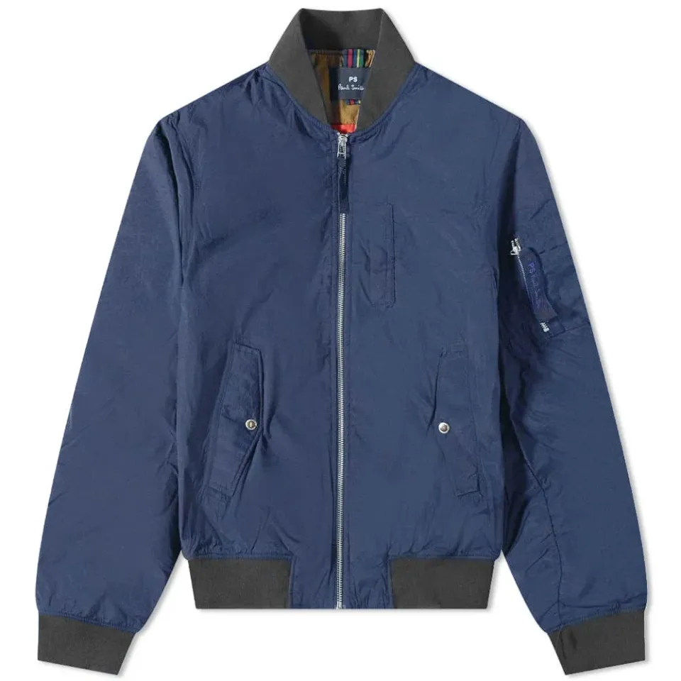 Nylon Bomber Jacket