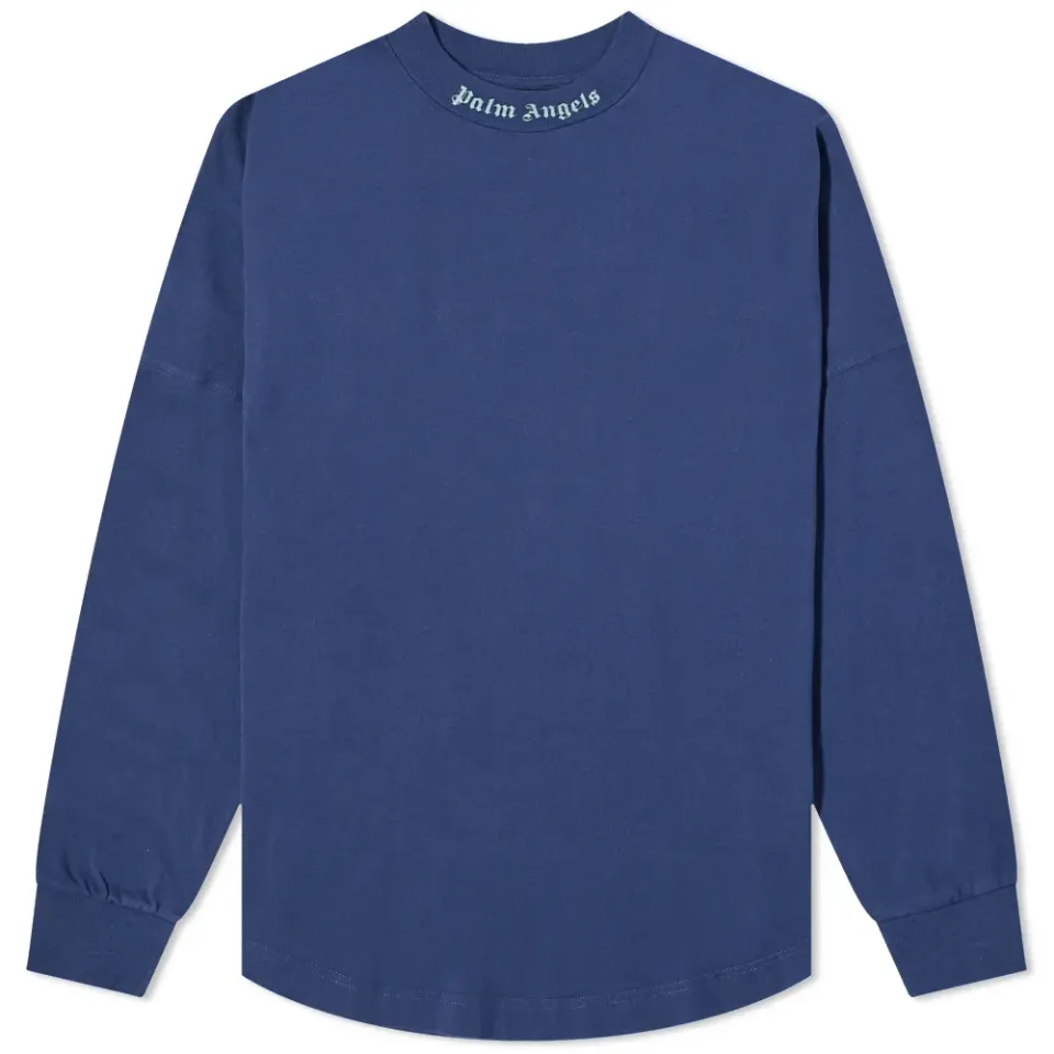 Long Sleeve Oversized Logo T-Shirt