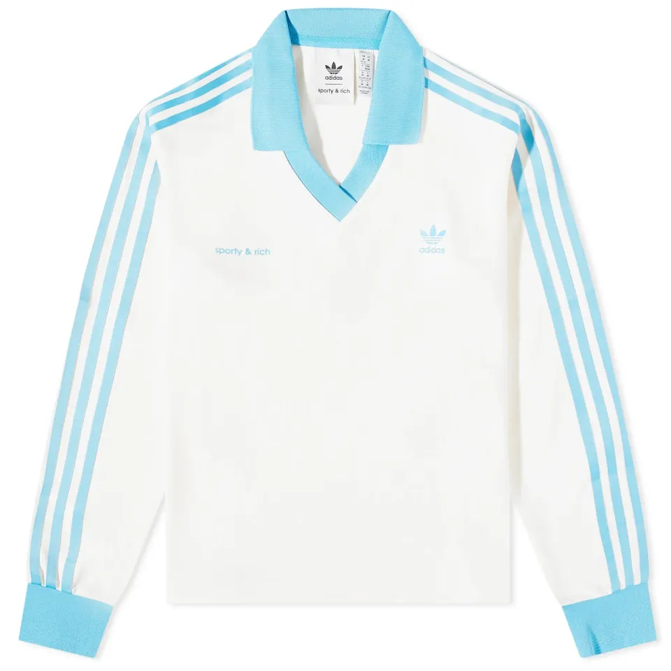X Sporty & Rich Long Sleeve Soccer Jersey