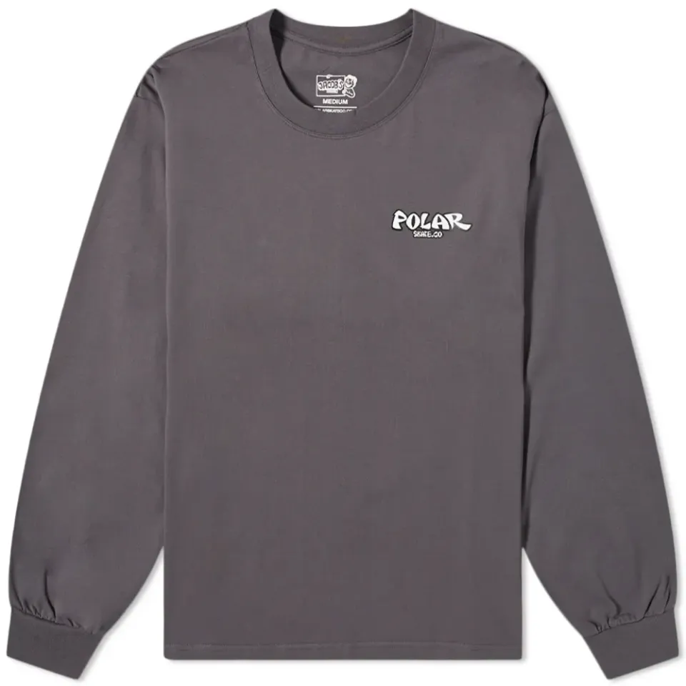 Polar Skate Co Long Sleeve Mt. Fuji T-Shirt