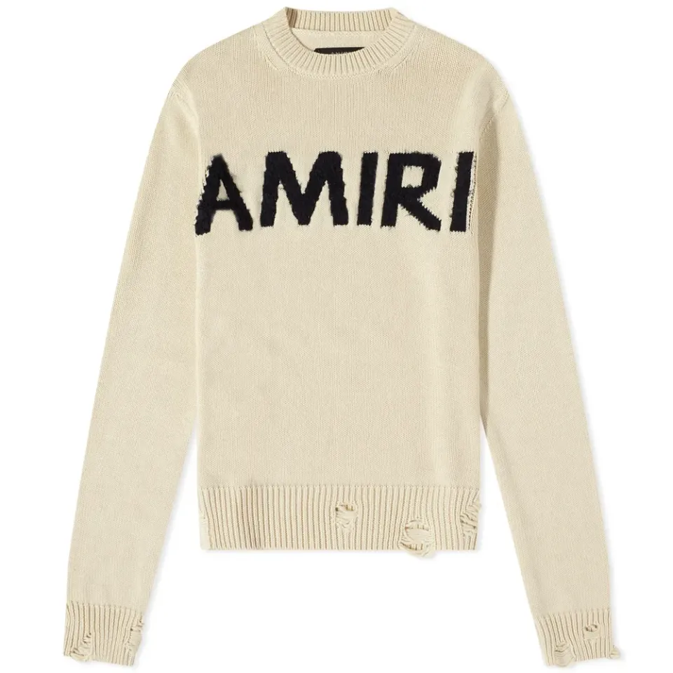 Eyelash Logo Crew Neck Knit