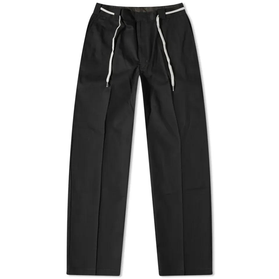 Drôle de Monsieur Drawstring Twill Pants