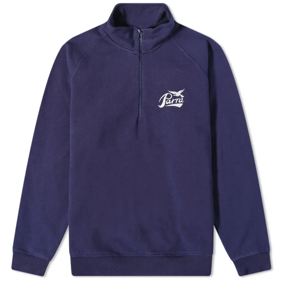 Pencil Bird Half Zip Sweat