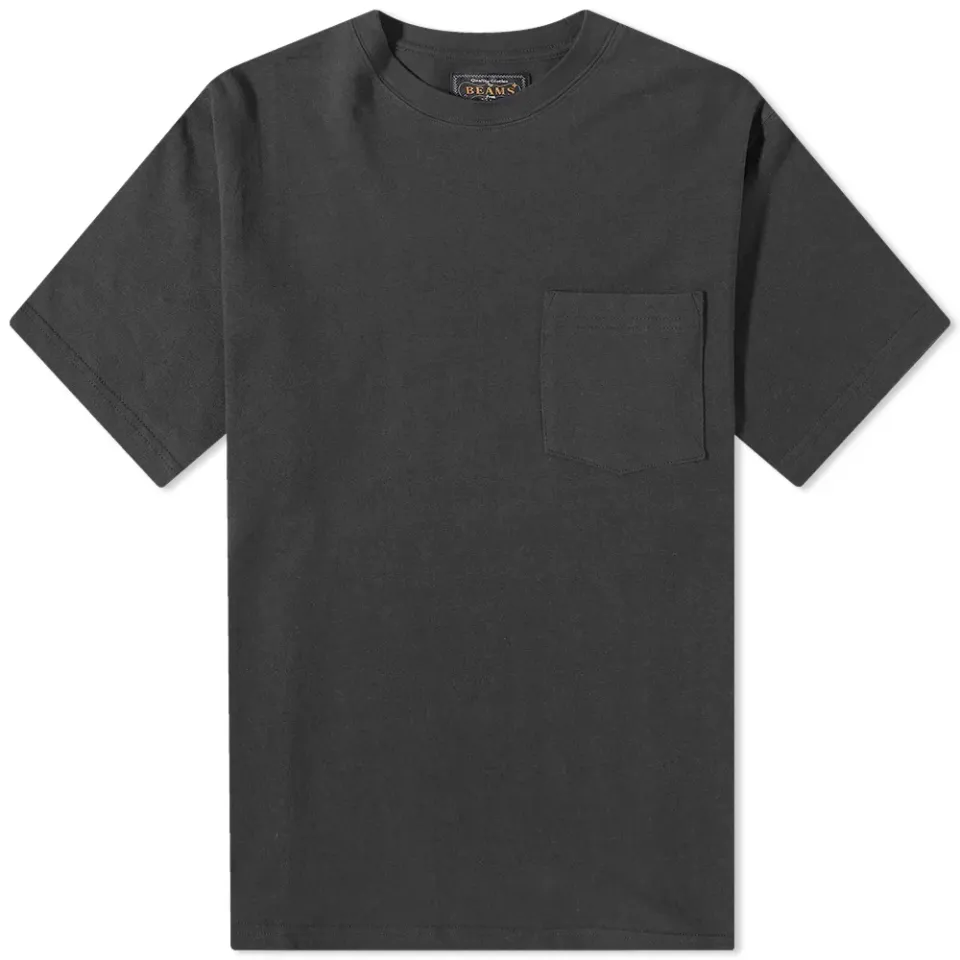 Crew Neck Pocket T-Shirt