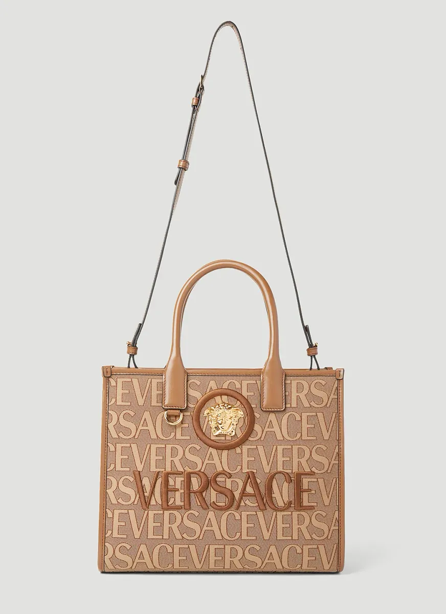 Allover Small Tote Bag