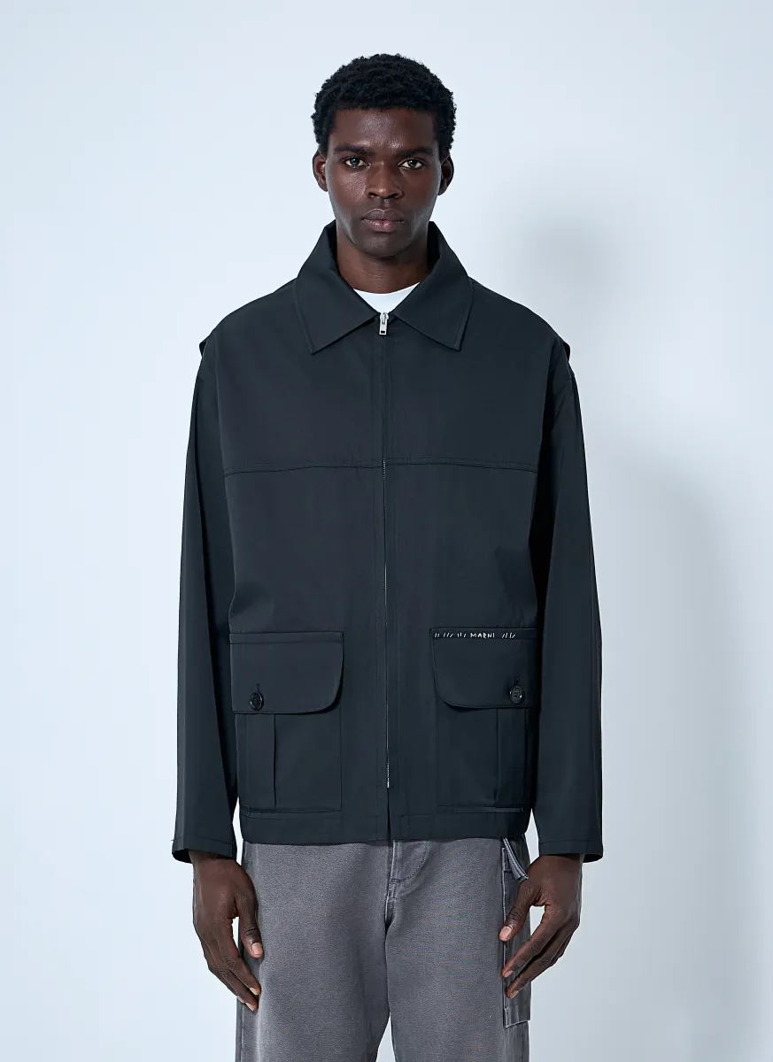 Water-Repellent Taffeta Jacket
