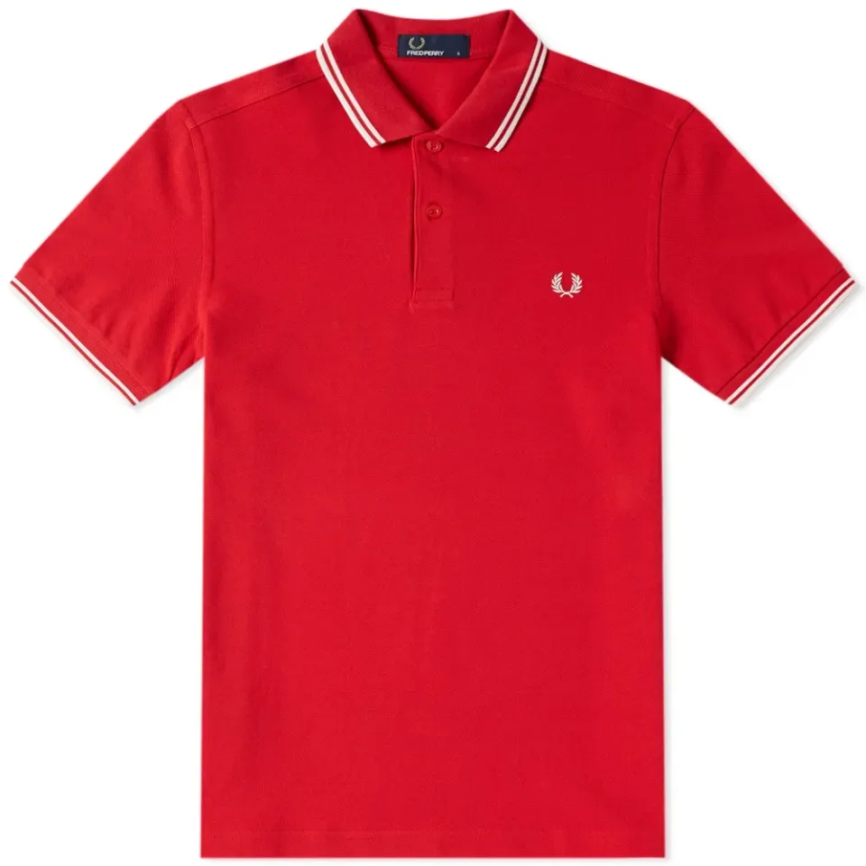 Fred Perry Slim Fit Twin Tipped Polo
