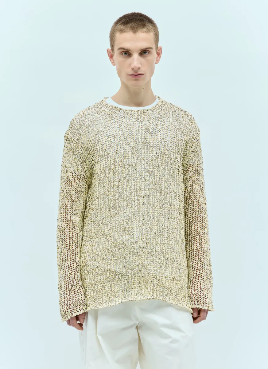 Open Knit Sweater