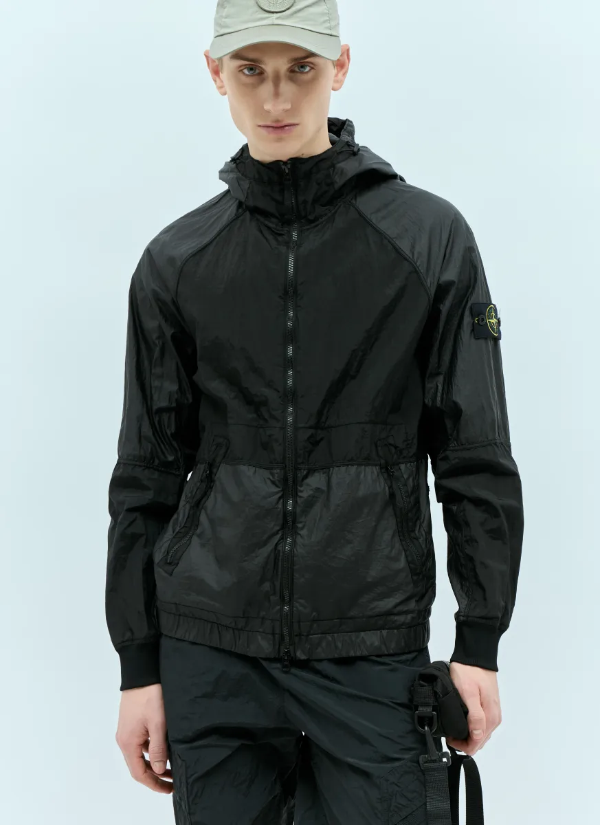 Hooded Windbreaker Jacket