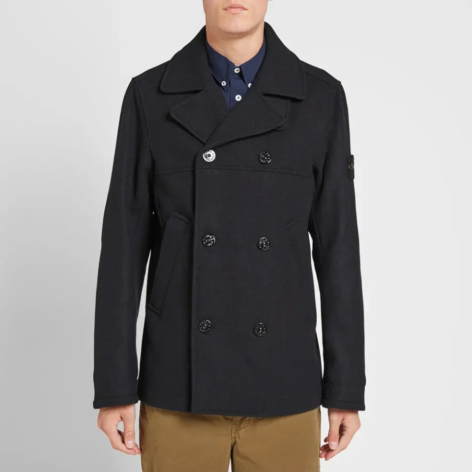 Panno Speciale Melton Wool Peacoat